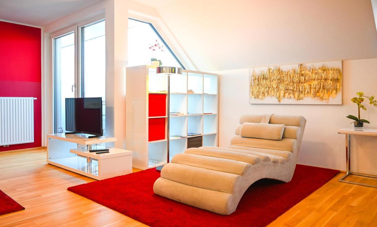 Modern Duplex Museumsquartier Apartman Bécs Kültér fotó